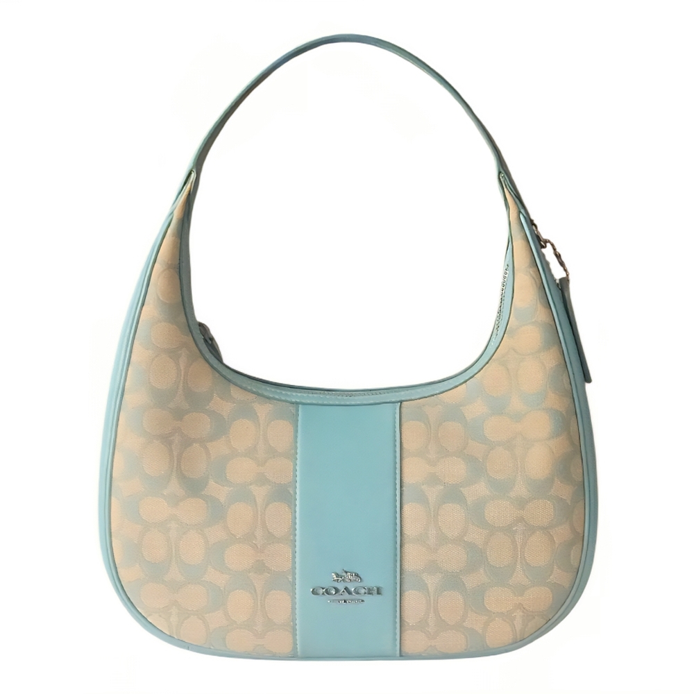 Coach Carmen Shoulder Bag In Signature Jacquard - Picture 2 of 10